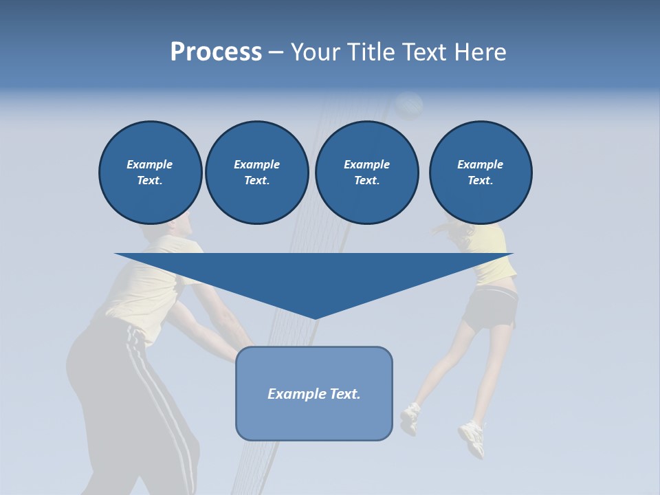 At The Net PowerPoint Template