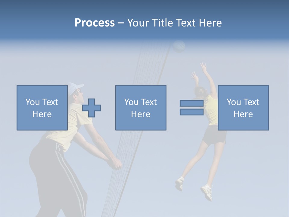 At The Net PowerPoint Template
