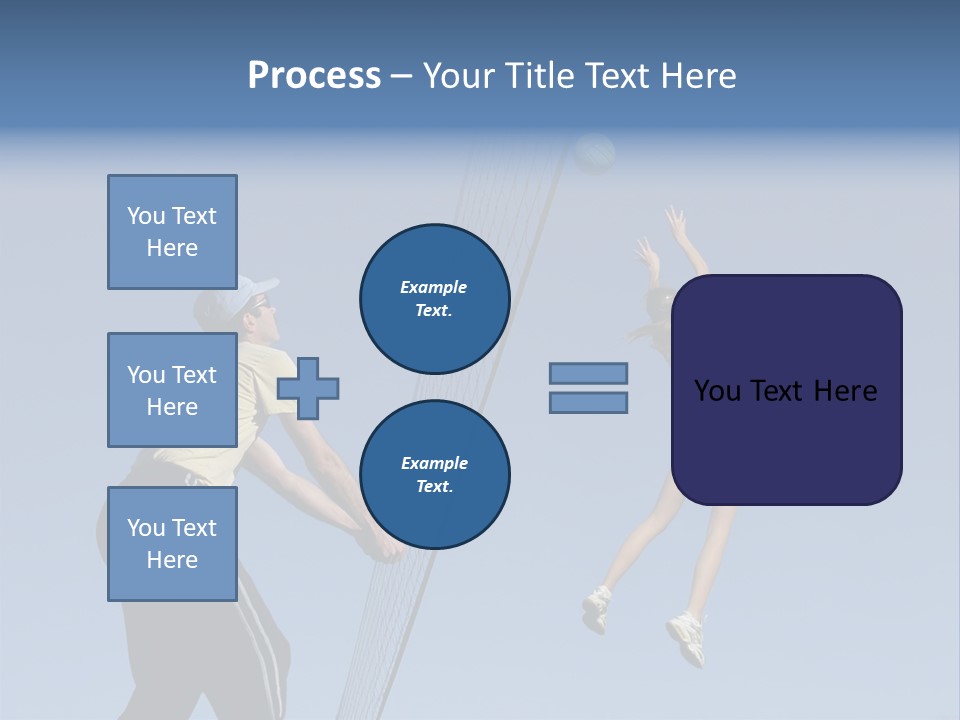 At The Net PowerPoint Template