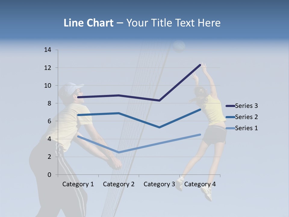At The Net PowerPoint Template
