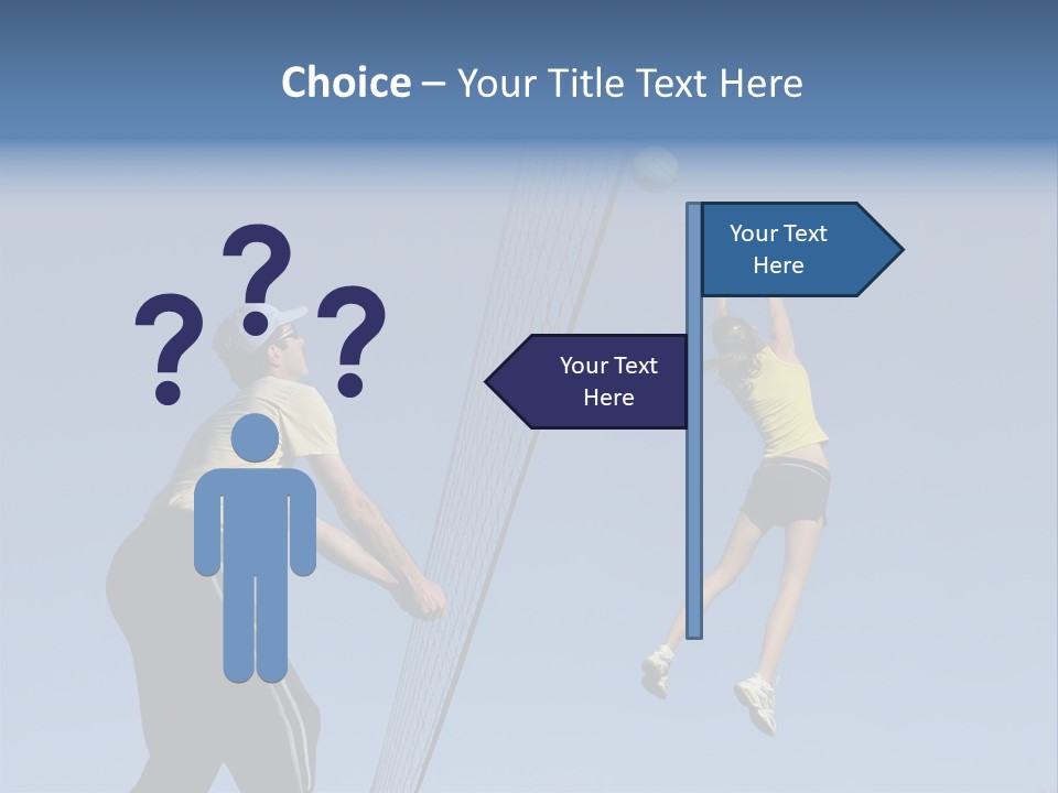 At The Net PowerPoint Template