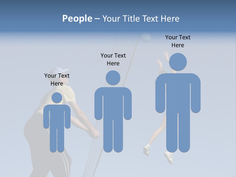 At The Net PowerPoint Template