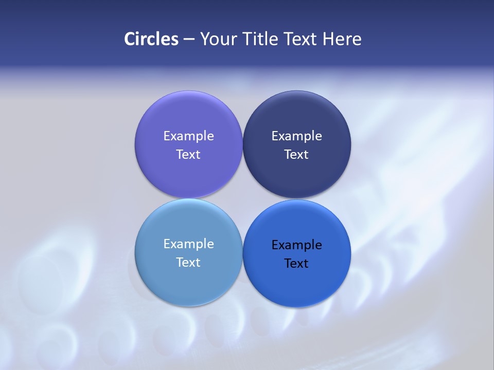 Blue Flames Of A Gas Stove In The Dark PowerPoint Template