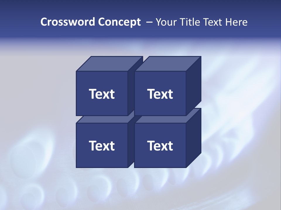 Blue Flames Of A Gas Stove In The Dark PowerPoint Template