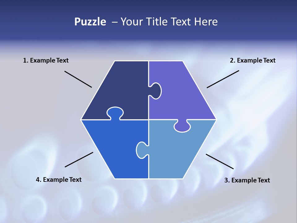 Blue Flames Of A Gas Stove In The Dark PowerPoint Template