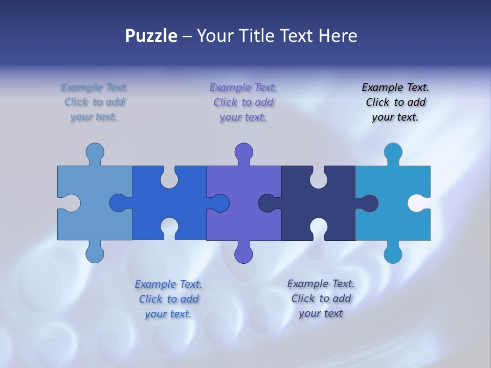 Blue Flames Of A Gas Stove In The Dark PowerPoint Template