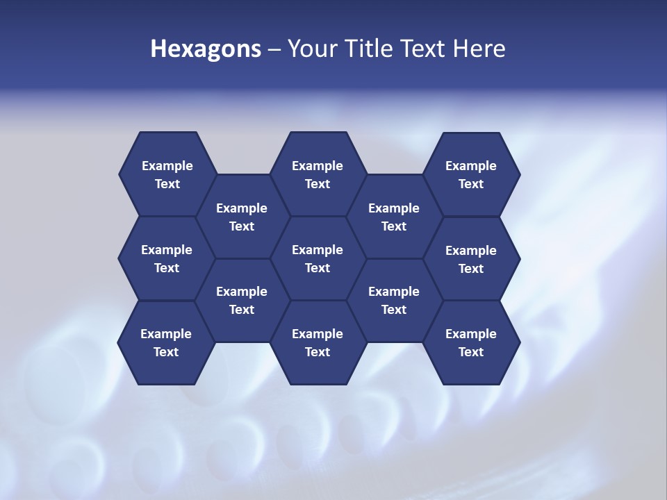 Blue Flames Of A Gas Stove In The Dark PowerPoint Template