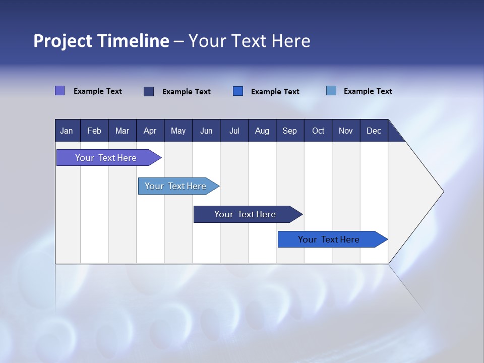 Blue Flames Of A Gas Stove In The Dark PowerPoint Template