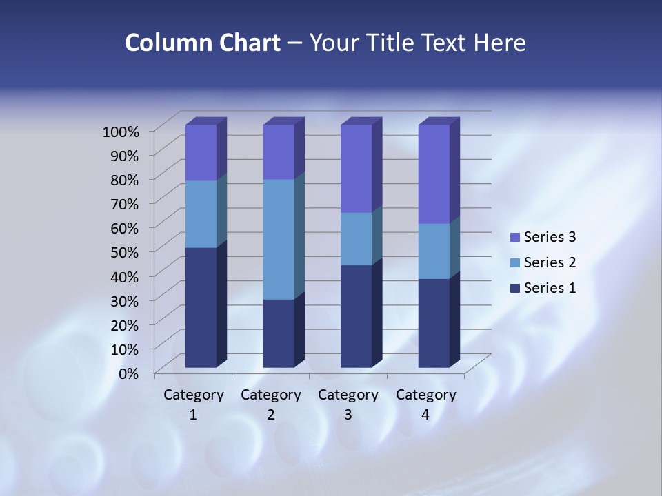 Blue Flames Of A Gas Stove In The Dark PowerPoint Template
