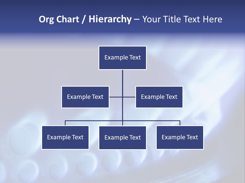 Blue Flames Of A Gas Stove In The Dark PowerPoint Template