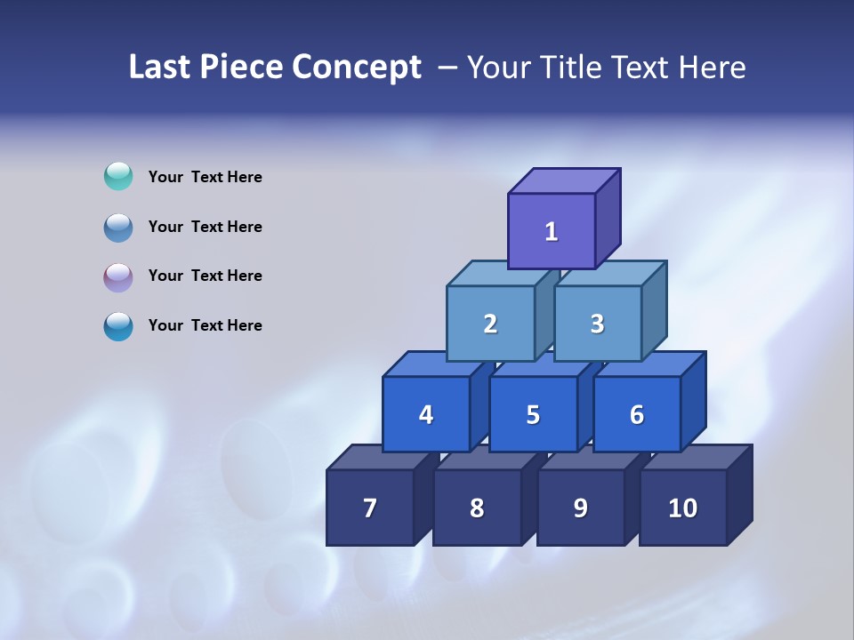 Blue Flames Of A Gas Stove In The Dark PowerPoint Template