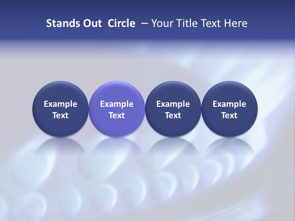 Blue Flames Of A Gas Stove In The Dark PowerPoint Template