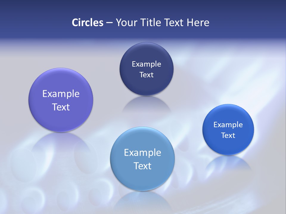 Blue Flames Of A Gas Stove In The Dark PowerPoint Template