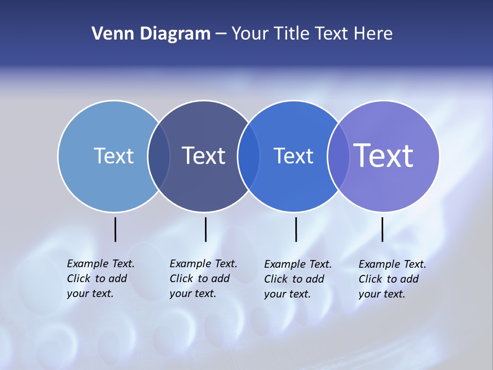 Blue Flames Of A Gas Stove In The Dark PowerPoint Template