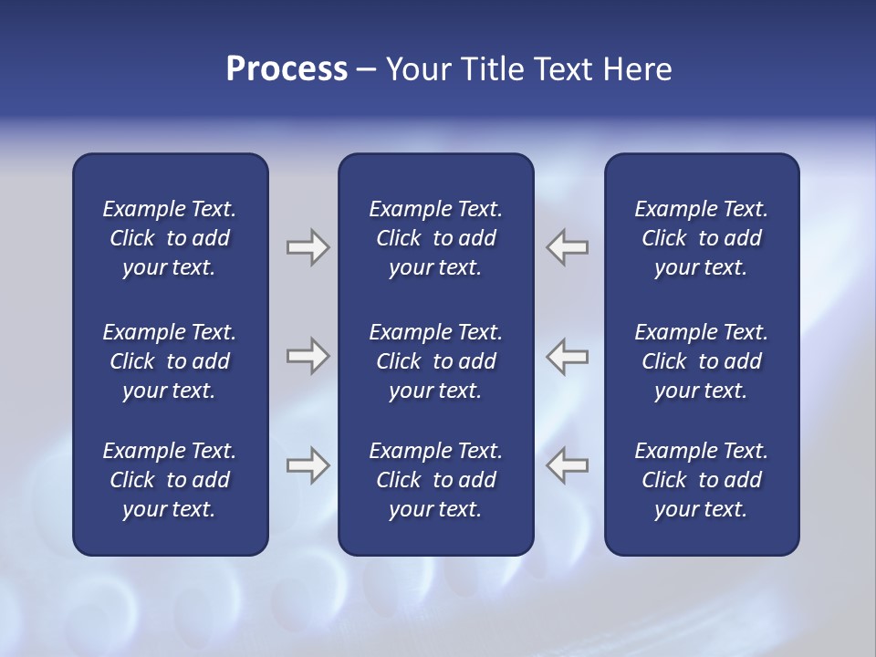 Blue Flames Of A Gas Stove In The Dark PowerPoint Template