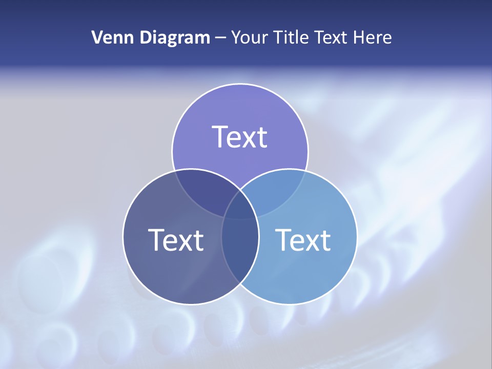 Blue Flames Of A Gas Stove In The Dark PowerPoint Template