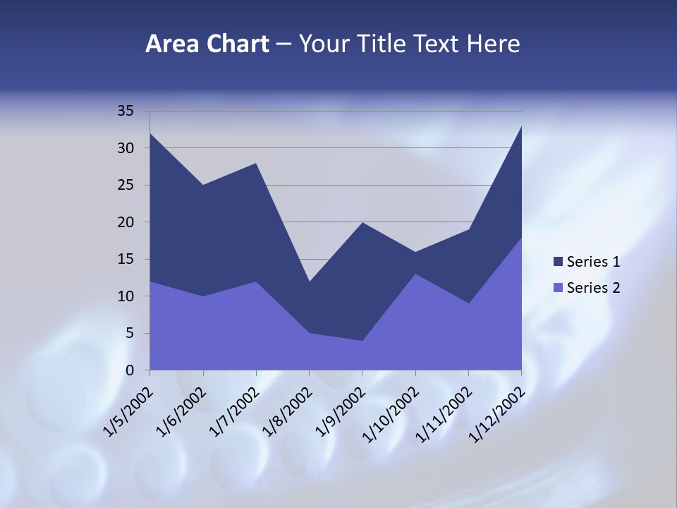 Blue Flames Of A Gas Stove In The Dark PowerPoint Template