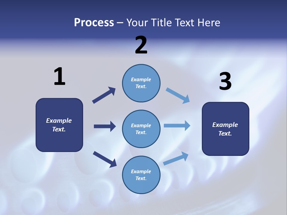 Blue Flames Of A Gas Stove In The Dark PowerPoint Template
