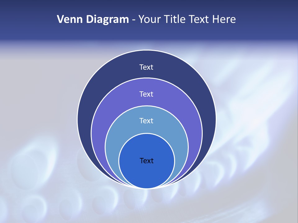 Blue Flames Of A Gas Stove In The Dark PowerPoint Template