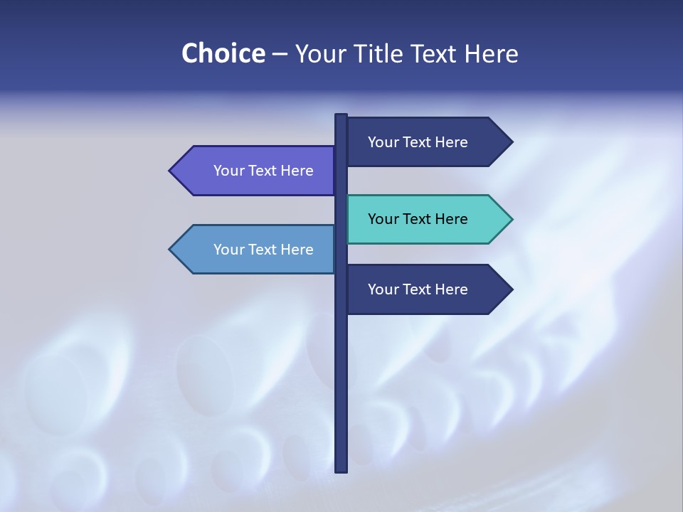 Blue Flames Of A Gas Stove In The Dark PowerPoint Template