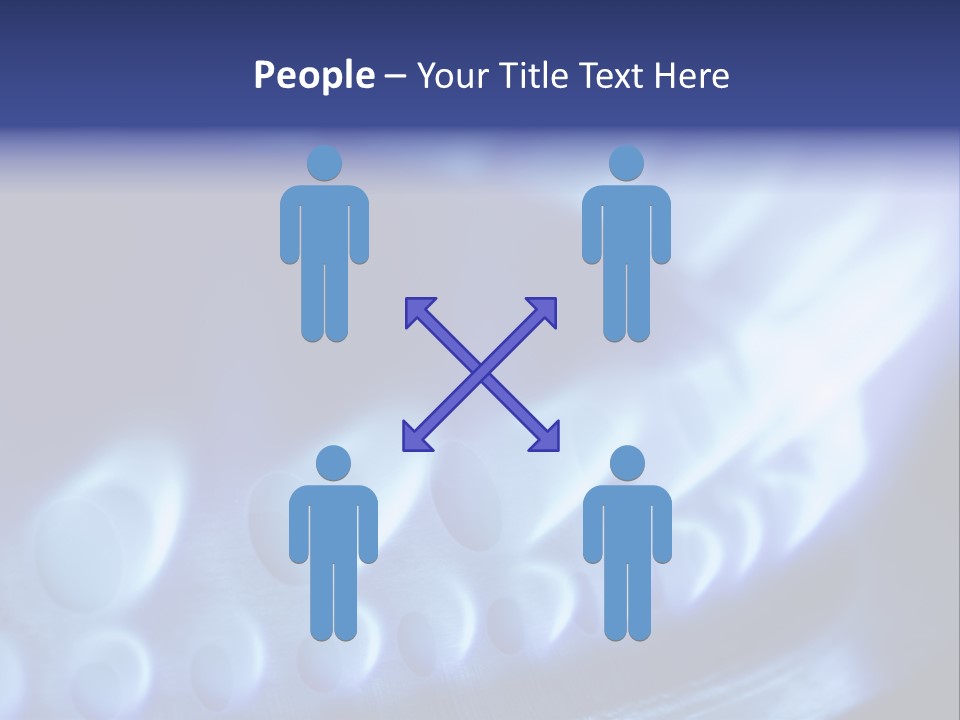 Blue Flames Of A Gas Stove In The Dark PowerPoint Template