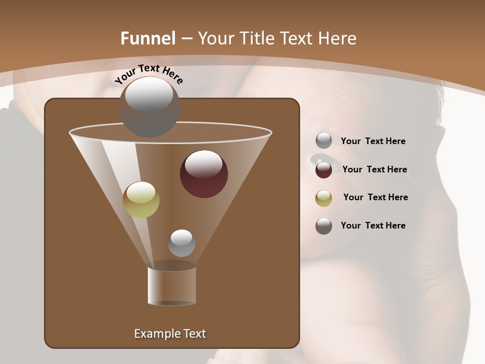 A Portrait Of An Asian Mother And Baby PowerPoint Template