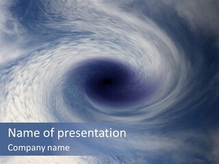 Blue Storm PowerPoint Template