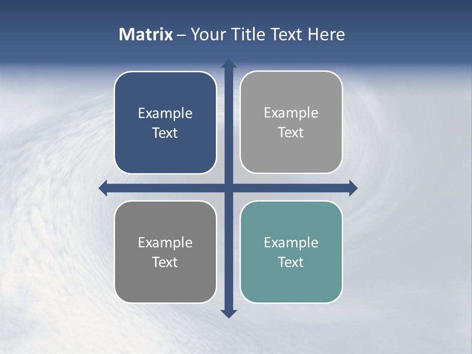 Blue Storm PowerPoint Template