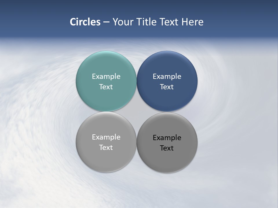 Blue Storm PowerPoint Template