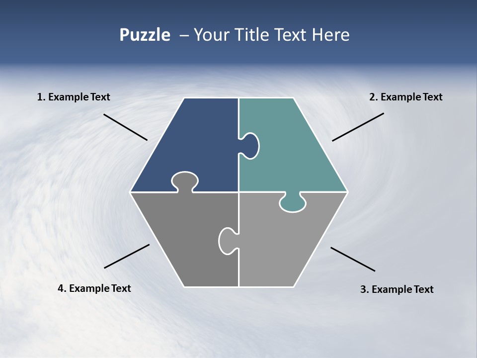 Blue Storm PowerPoint Template