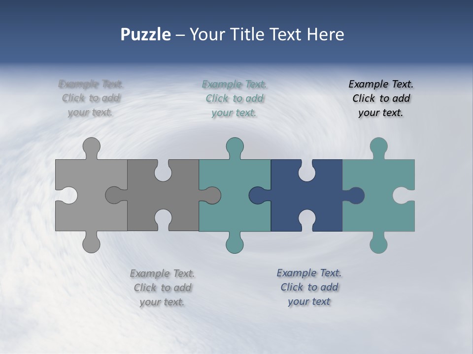 Blue Storm PowerPoint Template