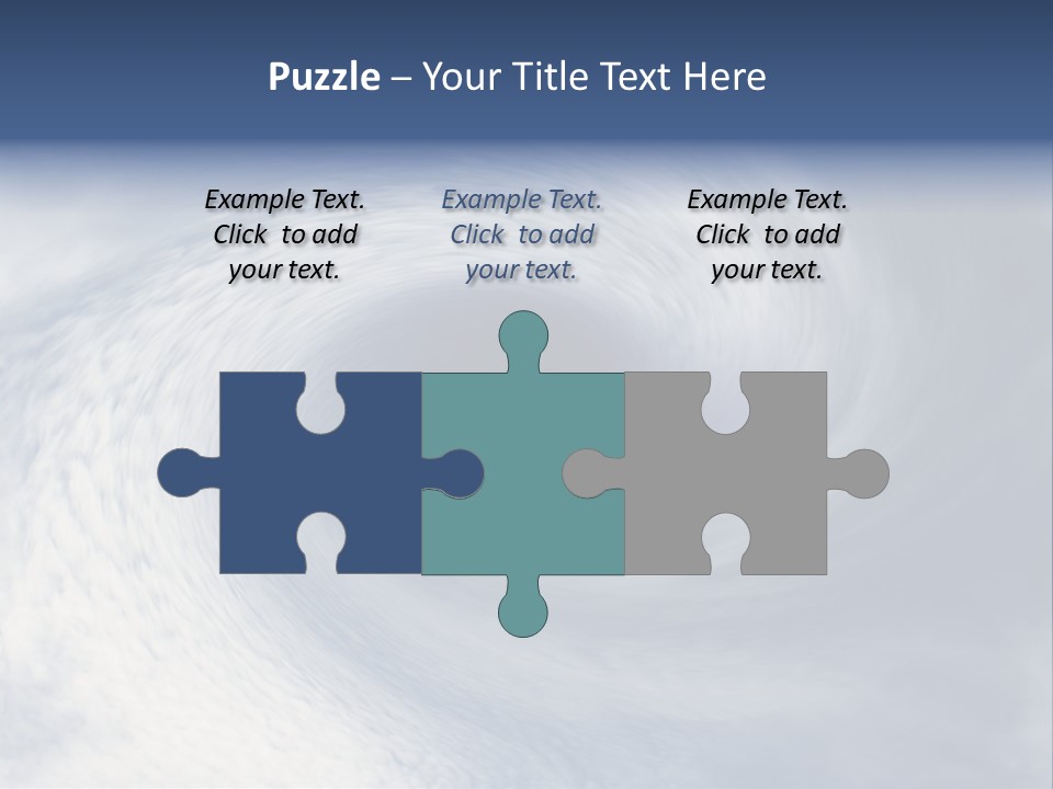 Blue Storm PowerPoint Template