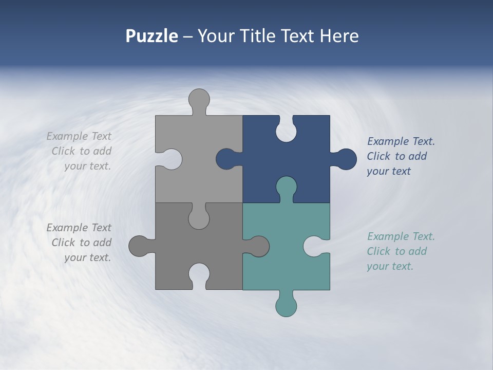 Blue Storm PowerPoint Template