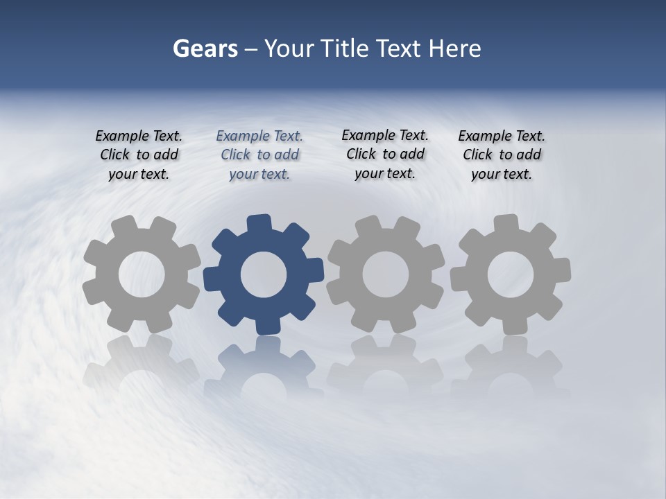 Blue Storm PowerPoint Template