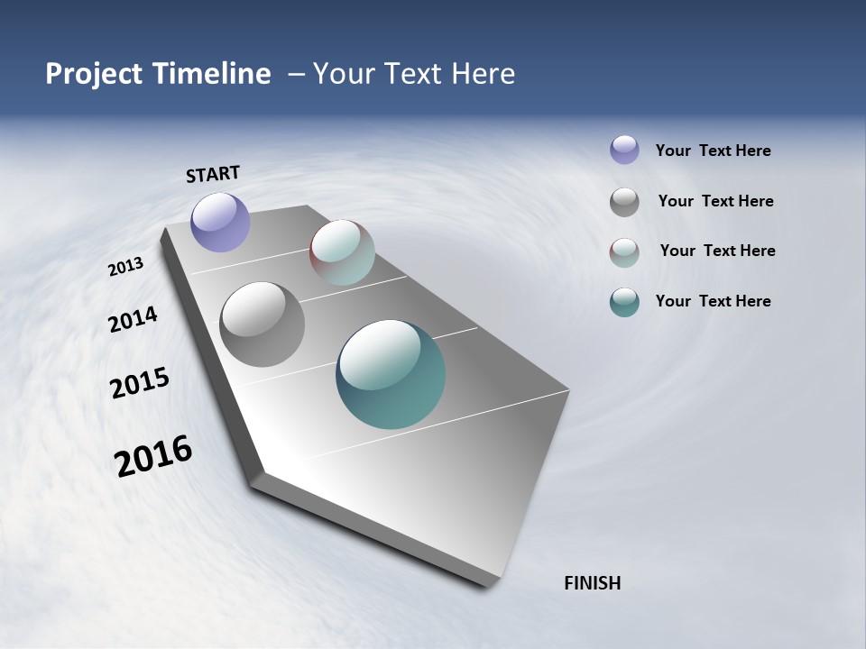 Blue Storm PowerPoint Template