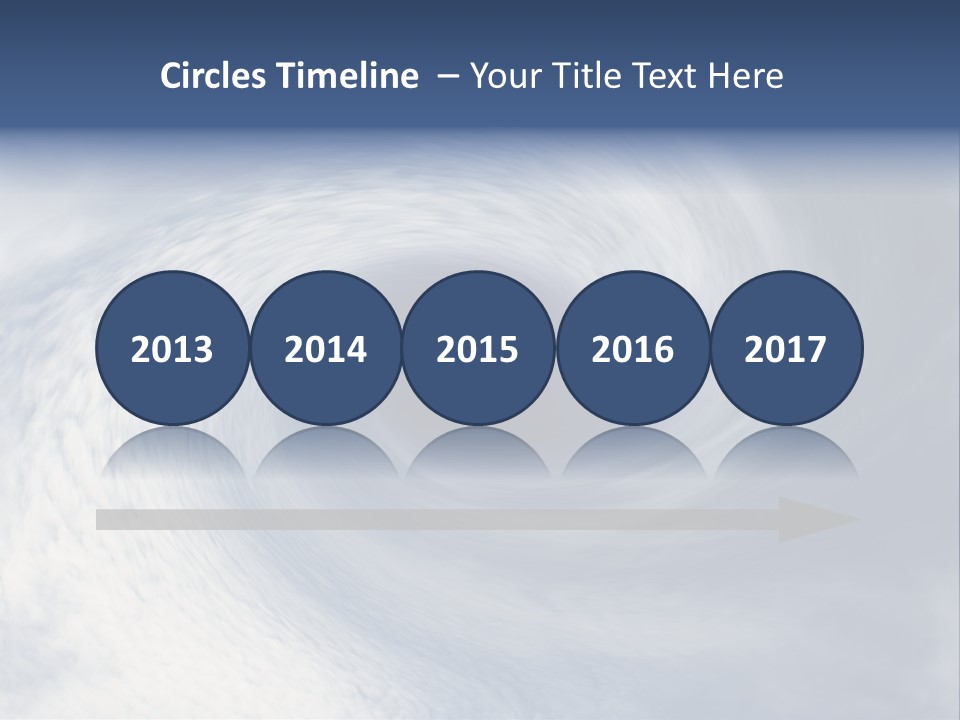 Blue Storm PowerPoint Template