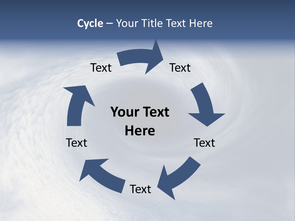 Blue Storm PowerPoint Template