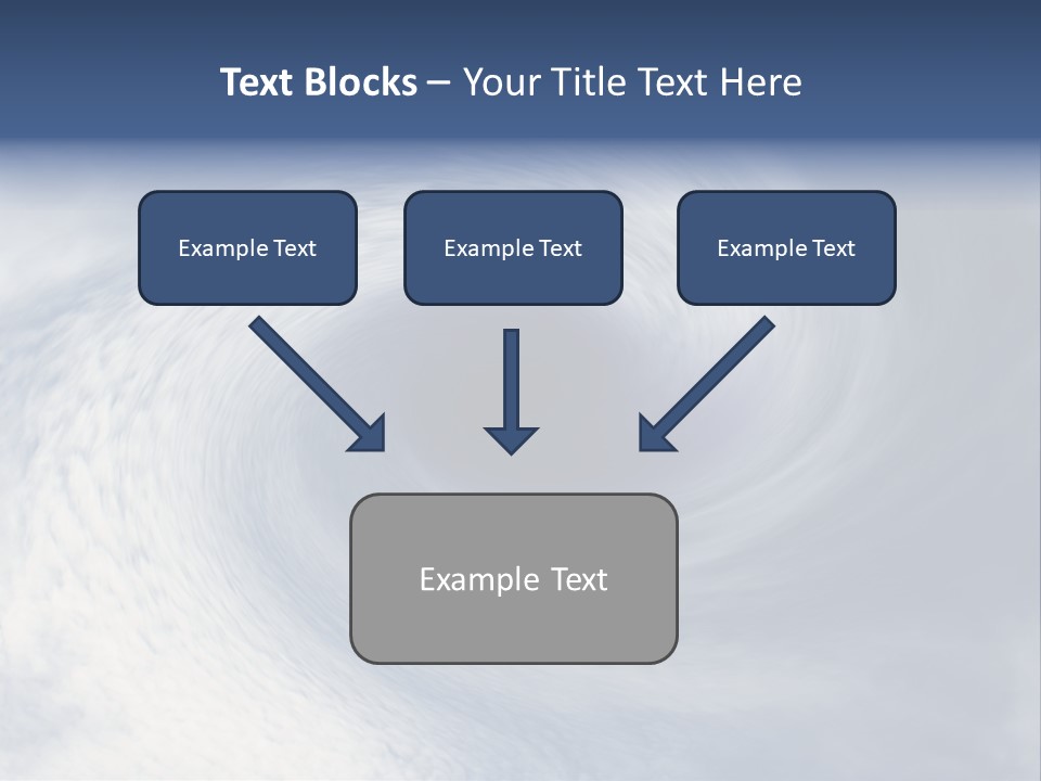 Blue Storm PowerPoint Template