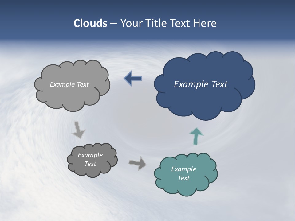 Blue Storm PowerPoint Template