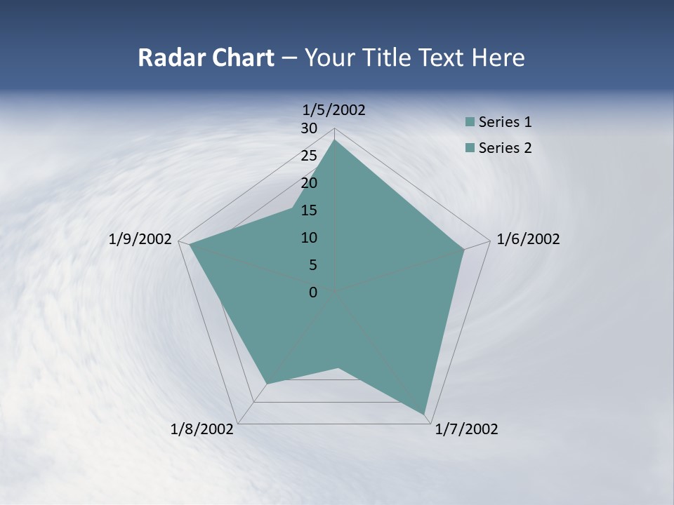 Blue Storm PowerPoint Template