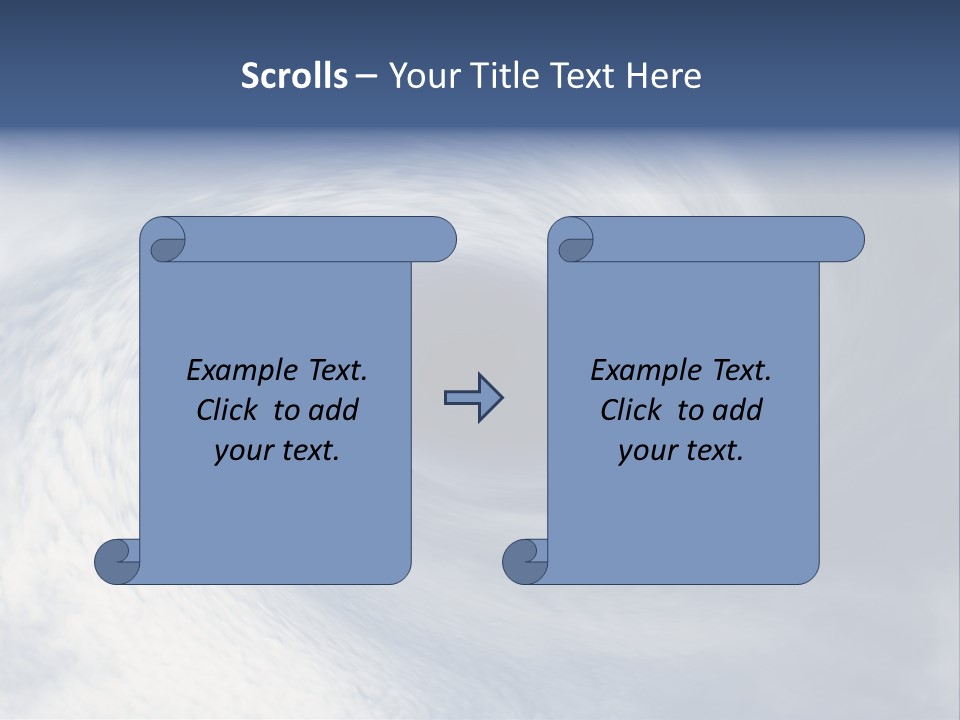 Blue Storm PowerPoint Template
