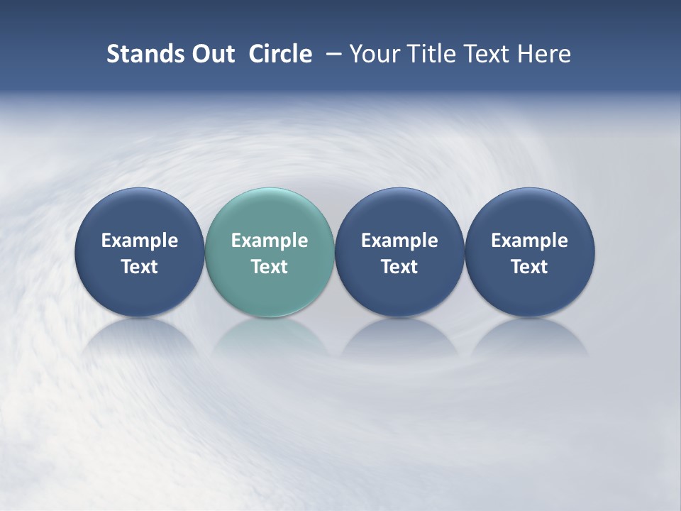 Blue Storm PowerPoint Template