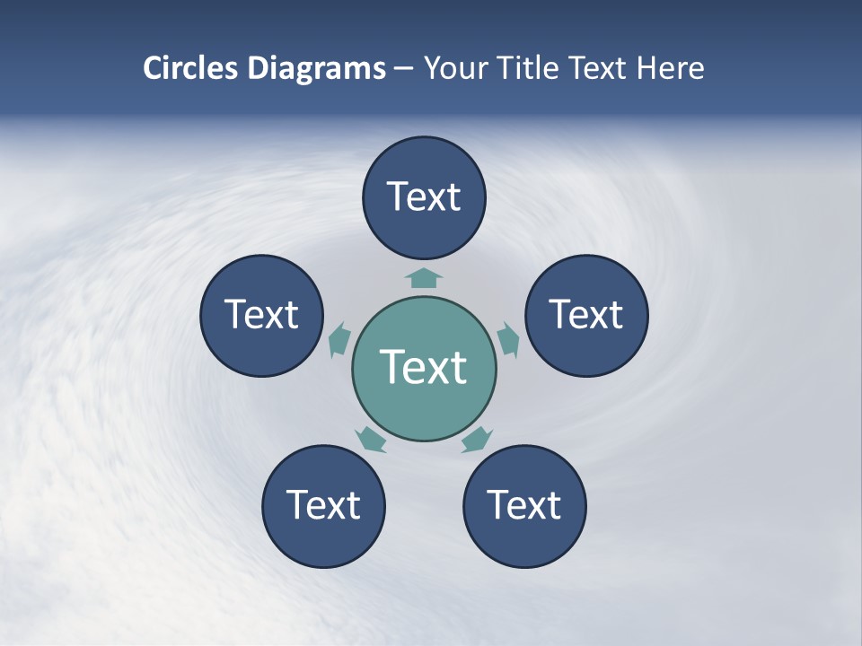 Blue Storm PowerPoint Template