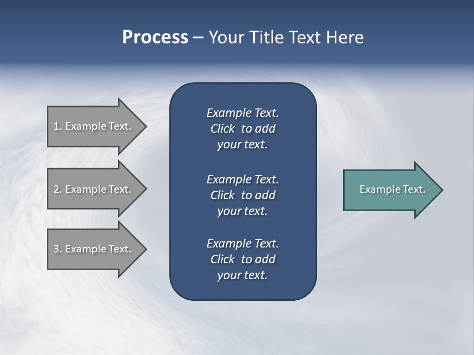 Blue Storm PowerPoint Template
