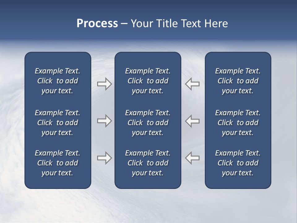 Blue Storm PowerPoint Template