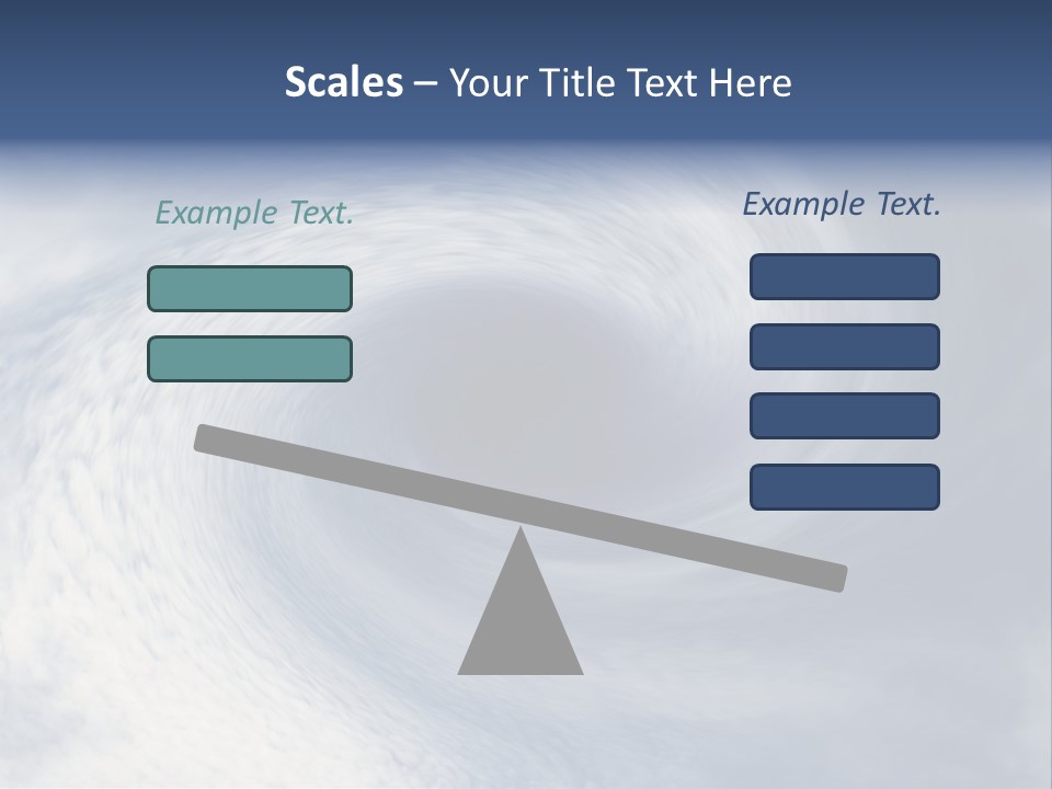 Blue Storm PowerPoint Template