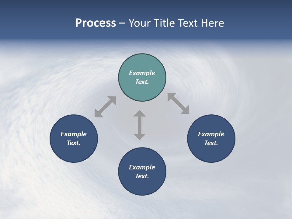Blue Storm PowerPoint Template