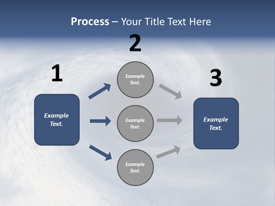 Blue Storm PowerPoint Template