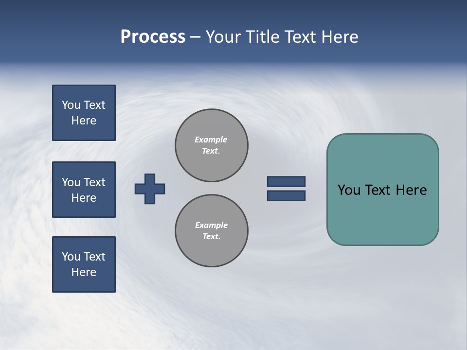 Blue Storm PowerPoint Template