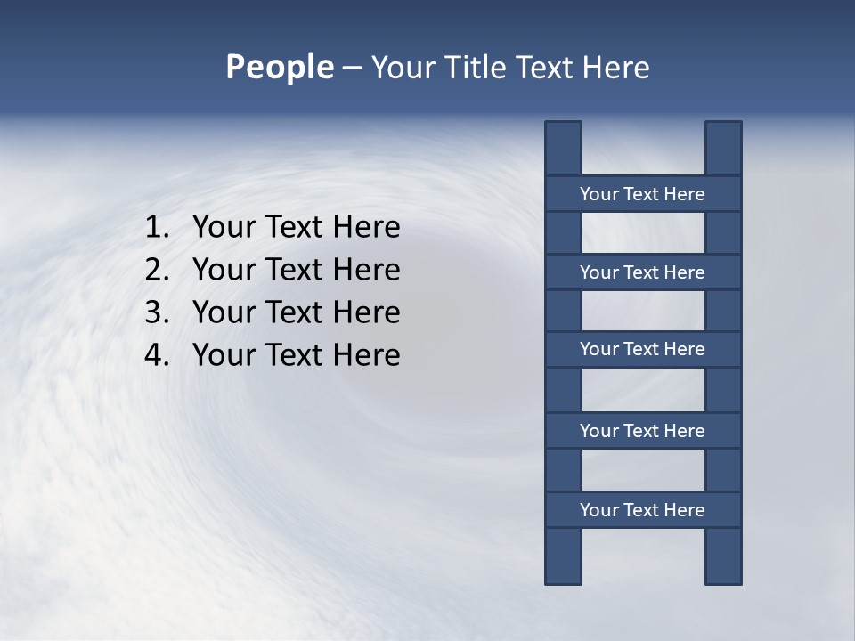 Blue Storm PowerPoint Template